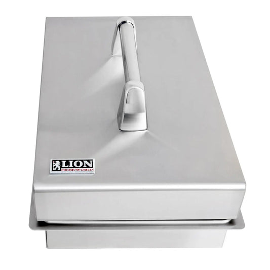 Lion Premium Grills L6247 Propane Gas Single Side Burner, 20-1/2 by 12-1/2-Inch Lion Premium Grills