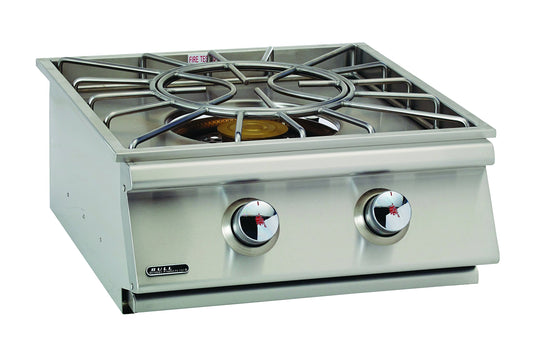 Bull Power Burner 96000 Stainless Steel Drop In Side Burner for Outdoor Kitchens Bull