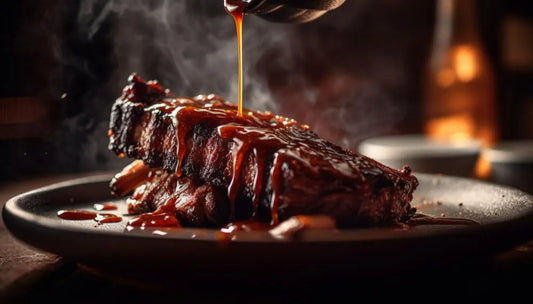 Smoked Hot Honey BBQ Ribs with Sweet and Spicy Glaze - Mathews BBQ Supply