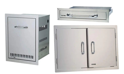 Bull Outdoor Outlaw 30 Inch Natural Gas Drop In Grill with Accessory Package Bull Outdoor Products