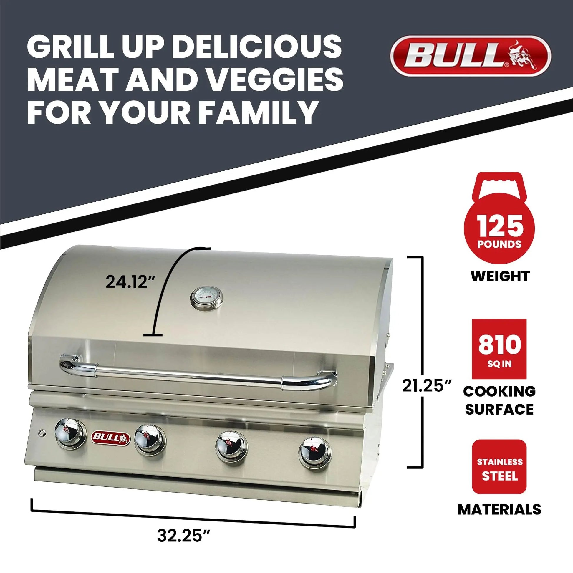 Bull Grill Heads Bull