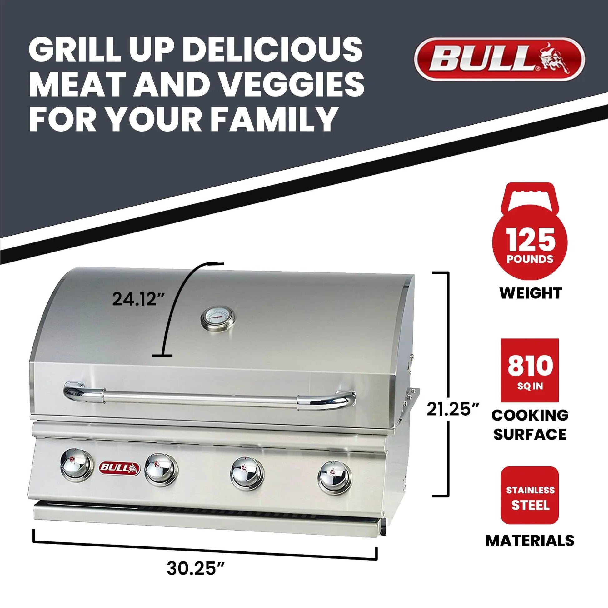 Bull Grill Heads Bull