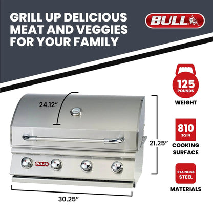 Bull Grill Heads Bull