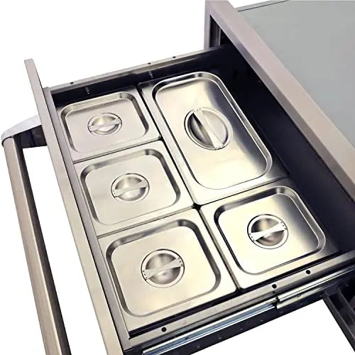 Lion Outdoor Kitchen Warming drawer - WD256103 Lion Premium Grills