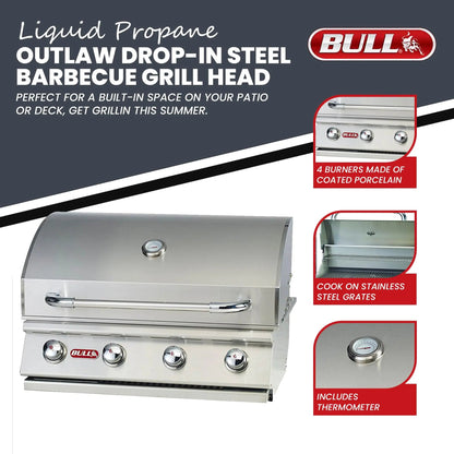 Bull Grill Heads Bull