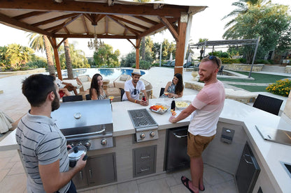 Bull Outdoor Products Slide-In Double Side Burner Front and Back Design Bull Outdoor Products