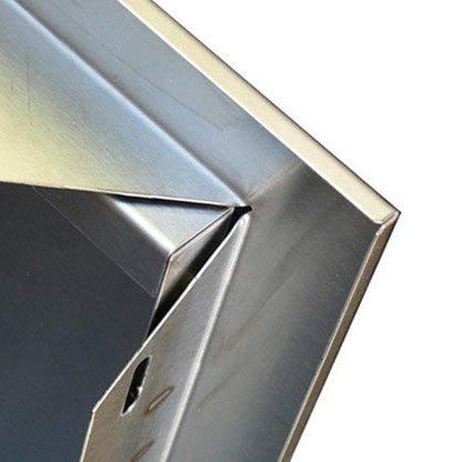 Lion Premium Grills 32 Inch L75000 Natural Gas Grill with USA Made 24 x 17 Inch Horizontal Stainless Steel Door Combo Package Lion Premium Grills