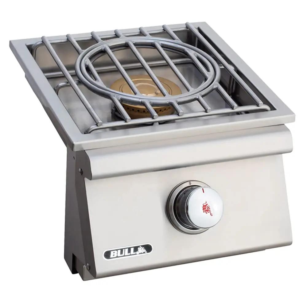Bull Slide-in Pro Single Side Burner, Propane (BG-60018) Bull Outdoor Products