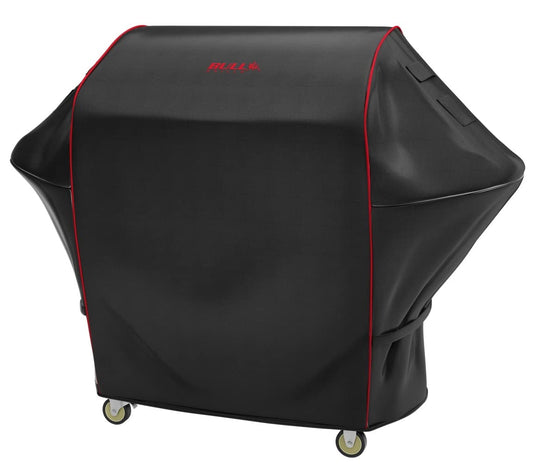 Bull Outdoor Products 72012 Premium 30 Inch Grill Cart Cover in Black with Red Piping Bull Outdoor Products