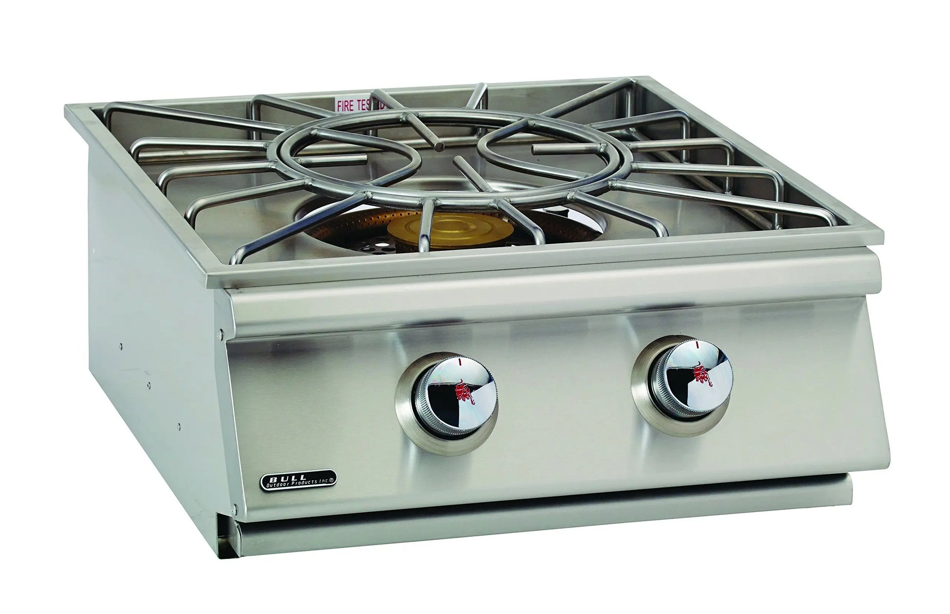 Bull Power Burner 96000 Stainless Steel Drop In Side Burner for Outdoor Kitchens Bull